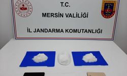 Mersin'de 1 kilo 23 gram sentetik uyuşturucu ele geçirildi