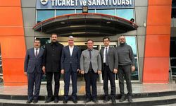 Ak Parti Milletvekili Gülsoy, OTSO Başkanı Aksoy'u Ziyaret Etti