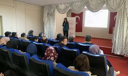 Aladağ'da "Okul ve Aile" konulu seminer verildi