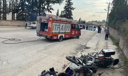 Osmaniye'de otomobille çarpışan motosikletin sürücüsü öldü