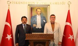 İskenderun Belediye Başkanı Dönmez'den Kaymakam Demiryürek'e ziyaret