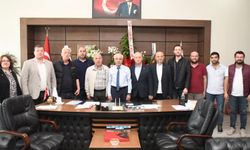 Keşan Ticaret Borsası’ndan Mehmet Özcan’a ziyaret