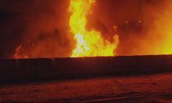 Kahramanmaraş'ta Ahşap Ürünleri Fabrikasında Korkutan Yangın
