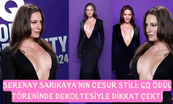 Serenay Sarıkaya'nın Cesur Stili: GQ Ödül Töreninde Dekoltesiyle Dikkat Çekti