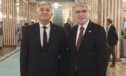 Milletvekili Gülsoy, TBMM'de Kadirli İlçe Başkanı Yalçıner Karakuş'u Ağırladı
