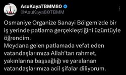 Milletvekili Kaya'dan Başsağlığı Mesajı