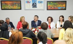 Millî Eğitim Bakanı Yusuf Tekin, Etiler Anadolu Lisesi'nde Öğrenci ve Öğretmenlerle Buluştu