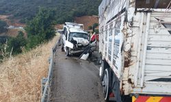 Isparta'da kamyonla hafif ticari aracın çarpışması sonucu 5 kişi yaralandı