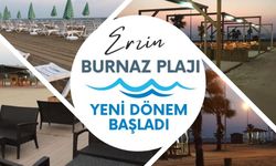 Erzin'in Gözdesi Burnaz Plajı Yenilenen Yüzüyle Hizmette