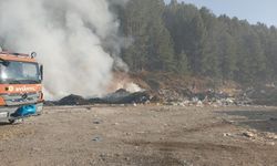 Adana'da çöp toplama alanında çıkan yangın söndürüldü