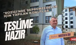 Düziçi'nde Depremzedeler İçin Yapılan Konutlar Teslime Hazır