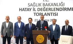 Sağlık Bakanı Memişoğlu, Hatay'da konuştu: