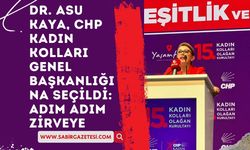 Dr. Asu Kaya, CHP Kadın Kolları Genel Başkanlığına Seçildi Adım Adım Zirveye