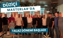 Düziçi Masterlar’da Talaz Dönemi Başladı