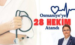 Derya Yanık'ın Girişimiyle Osmaniye’ye 28 Hekim Atandı