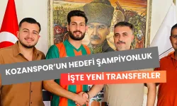 Transfer Bombası: Kozanspor’dan 8 Yeni Futbolcu!