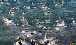 Ironman 70.3 Türkiye yarışları Antalya'da başladı