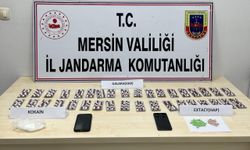 Mersin'de uyuşturucu ticareti iddiasıyla yakalanan 4 zanlıdan 1'i tutuklandı