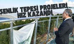 Şenlik Tepesi Projeleri Hız Kazandı