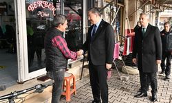 Vali Dr. Erdinç Yılmaz Esnaf Ziyaretlerini Sürdürüyor