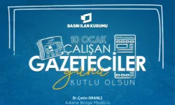 Çetin Oranlı’dan “10 Ocak Çalışan Gazeteciler Günü” Mesajı