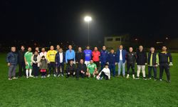 Gazeteciler ile Kamu Kurum Müdürleri Geleneksel Futbol Maçında Buluştu