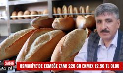 Osmaniye'de Ekmeğe Zam! 220 Gr Ekmek 12.50 TL Oldu
