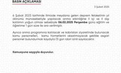 Hatay'da depremin ikinci yılı nedeniyle 6 Şubat'ta eğitime ara verilecek