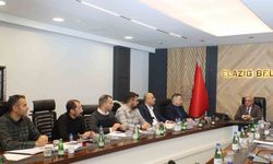 Elazığ’da altyapı koordinasyon toplantısı yapıldı
