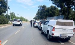 Antalya'da motosiklet sürücülerine yönelik uygulama yapıldı