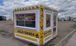Karmod büfe kabinleri Nusaybin Halk Ekmek satış noktalarında kullanılacak