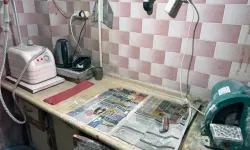 Adana’da merdiven altı diş kliniğine operasyon