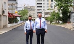 Düziçi’nde Köksallar Sokağı Asfaltlanıyor