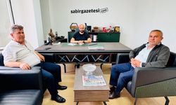 Düziçi’nden Ziyaret  Cemil İba ve İbrahim Bingöl Sabır Gazetesi’nde