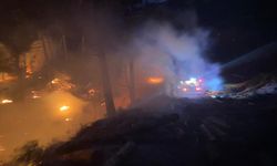 Kahramanmaraş'ta çıkan orman yangınına müdahale ediliyor