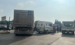 Hatay'da kamyonun çarptığı yaya hayatını kaybetti