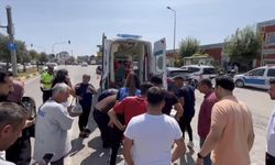 Hatay’da otomobilin çarptığı yaya yaralandı