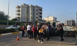 Kadirli’de Otomobil Kamyonete Çarptı: 2 Yaralı