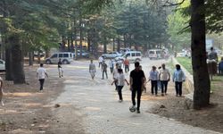 Kahramanmaraş'taki Yavşan Yaylası'nda bayram yoğunluğu yaşanıyor