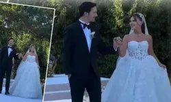 Merve Dinçkol ve Feyyaz Şerifoğlu Evlendi