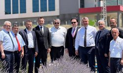 Osmaniye Protokolü Düziçi’nde  Lavanta Bahçesini Gezdi