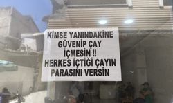 Osmaniye’de Esnaftan İlginç Uyarı  “Kimse Yanındakine Güvenip Çay İçmesin”