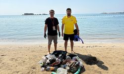 Yumurtalık'ta su altı temizliği yapıldı