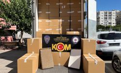 Adana'da 1 milyon 650 bin makaron ele geçirildi