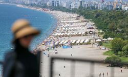 Antalya'da yüksek nem ve sıcak bunalttı
