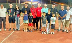Erzin'de Tenis Turnuvasında Büyük Heyecan