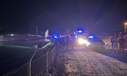 Kahramanmaraş'ta sulama kanalına devrilen otomobildeki baba ve oğlu öldü, 2 kişi yaralandı