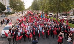 Kahramanmaraş’ta Şehitler İçin Yürüyüş