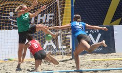 Plaj hentbolunda 17 Yaş Altı EHF Avrupa Şampiyonası, Antalya'da sürüyor