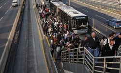 Metro Durdu Ankara’da Sabah Trafiği Arttı